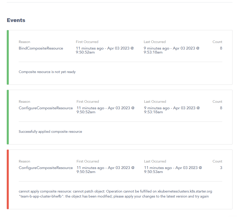 Use control plane explorer view to see details of claims
